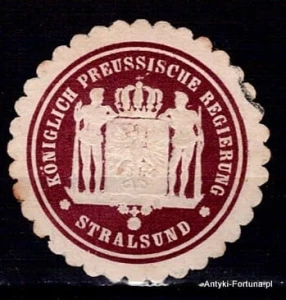 Winieta, Siegielmarke - Stralsund - Nr 614/A