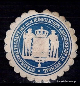 Winieta, Siegielmarke - Stendal - Nr 642/A