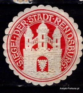 Winieta, Siegielmarke - Rendsburg- Nr 734/A