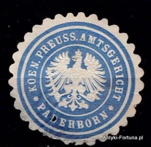 Winieta, Siegielmarke - Paderborn- Nr 795/A