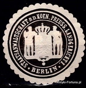 Winieta, Siegielmarke - Berlin- Nr 800/A