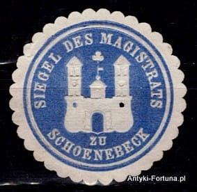  Winieta, Siegielmarke - Schoenebeck - Nr 1007/A