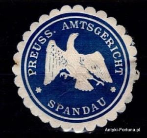 Winieta, Siegielmarke - Spandau - Nr 1064/A