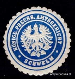  Winieta, Siegielmarke - Schwelm - Nr 1068/A
