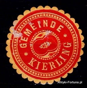 Winieta, Siegielmarke - Kierling - Nr 1077/A
