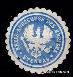 Winieta, Siegielmarke - Stendal - Nr 1088/A