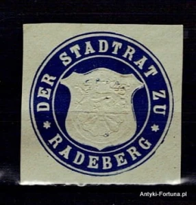 Winieta, Siegielmarke - Radeberg - Nr 1150/A