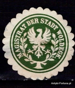 Winieta, Siegielmarke - Woldegk - Nr 1148/A