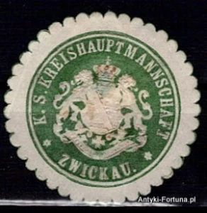 Winieta, Siegielmarke - Zwickau - Nr 1163/A