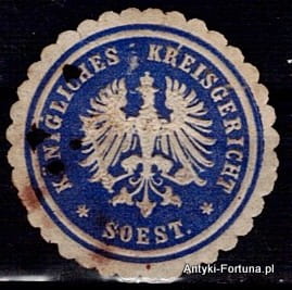 Winieta, Siegielmarke - Soest - Nr 1166/A
