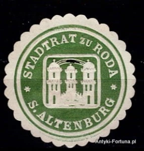 Winieta, Siegielmarke - Roda - Nr 1217/A