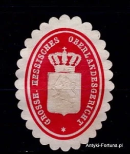 Winieta, siegielmarke - Grossch.Hessisches - Nr 1277/A