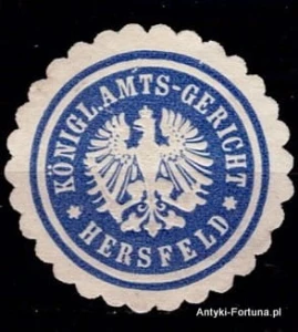 Winieta, siegielmarke - Hersfeld - Nr 12