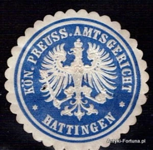 Winieta, siegielmarke - Hattingen - Nr 23