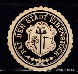 Winieta, siegielmarke - Eibenstock - Nr 61