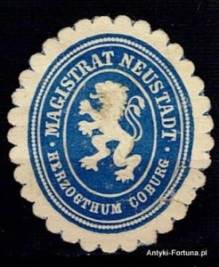 Winieta, siegielmarke - Neustadt - Nr 83