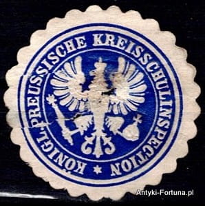 Winieta, siegielmarke - Kreisschulinspection - Nr 97
