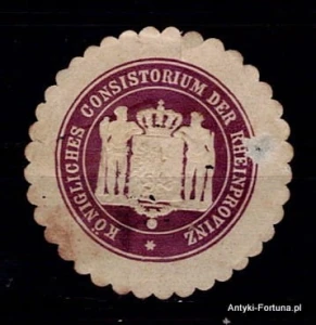 Winieta, siegielmarke - Rheinprovinz - Nr 150