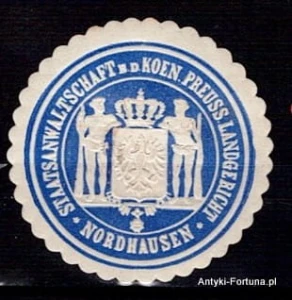  Winieta, siegielmarke -  Nordhausen  - Nr 179
