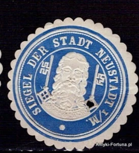 Winieta, siegielmarke - Neustadt  - Nr 182