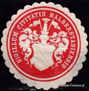  Winieta, siegielmarke - Halberstadt - Nr 192