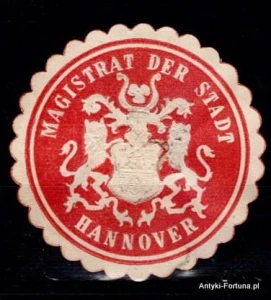 Winieta, siegielmarke - Hannover - Nr 195