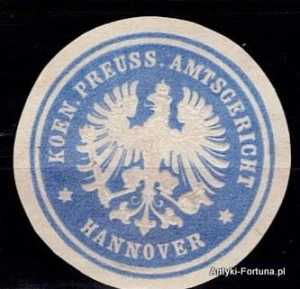  Winieta, siegielmarke - Hannover - Nr 198