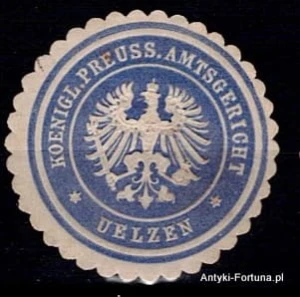Winieta, siegielmarke - Uelzen - Nr 209