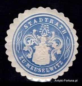 Winieta, siegielmarke - Muselwitz - Nr 210