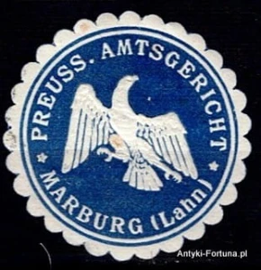 Winieta, siegielmarke - Marburg - Nr 212