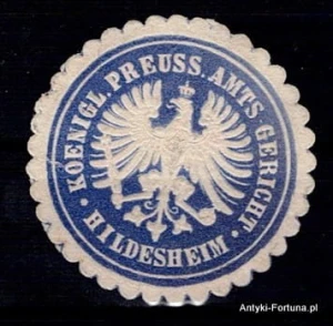 Winieta, siegielmarke - Hildesheim - Nr 213