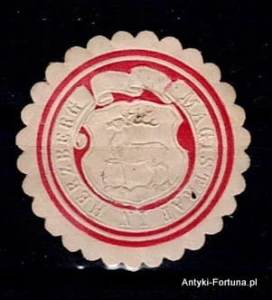 Winieta, siegielmarke - Herzberg - Nr 215