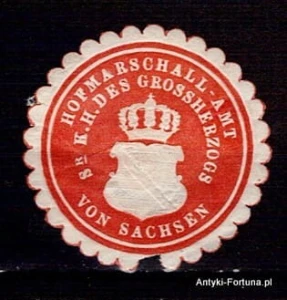  Winieta, siegielmarke - Sachsen - Nr 227