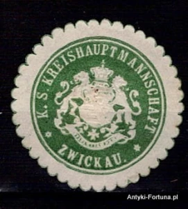 Winieta, siegielmarke - Zwickau - Nr 238