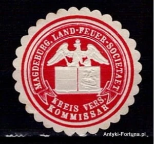 Winieta, siegielmarke - Magdeburg  - Nr 241