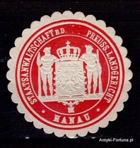 Winieta, siegielmarke - Hanau - Nr 246