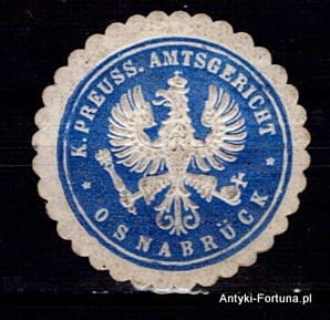 Winieta, siegielmarke - Osnabruck  - Nr 247