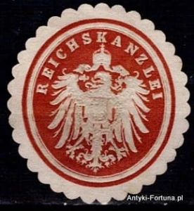 Winieta, siegielmarke - Reichskanzelei  - Nr 249