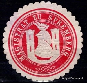  Winieta, siegielmarke - Spremberg - Nr 253