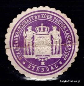 Winieta, siegielmarke - Stendal - Nr 265