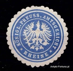 Winieta, siegielmarke - Rheine - Nr 276