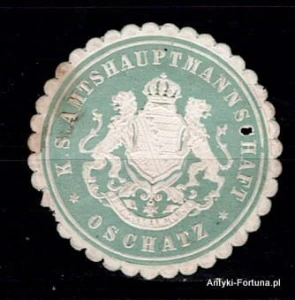 Winieta, siegielmarke - Oschatz - Nr 279