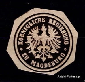 Winieta, siegielmarke - Magdeburg - Nr 280