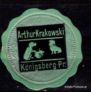 Winieta, siegielmarke - Konigsberg - Królewiec - Pl 472