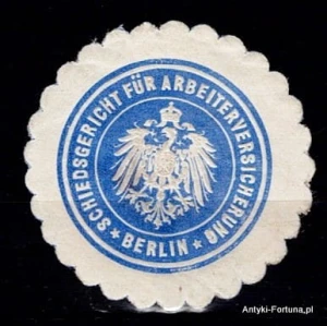  Winieta, siegielmarke - Berlin - Nr 284 Ubezpieczenia