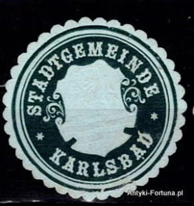 Winieta, siegielmarke - Karlsbad  - Nr 288