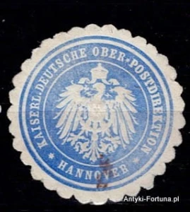 Winieta, siegielmarke - Hannover - Nr 289 Poczta