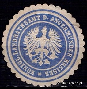 Winieta, siegielmarke - Angermunder - Nr 317