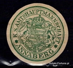 Winieta, siegielmarke - Annaberg - Nr 322