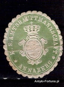 Winieta, siegielmarke - Annaberg - Nr 325